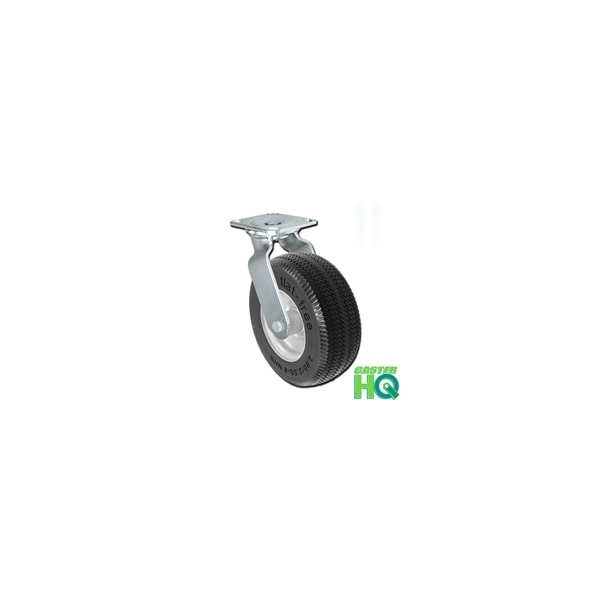 8" Flat Free Swivel Caster, 8"x3" Foam Filled Tire, 275 lbs Capaci